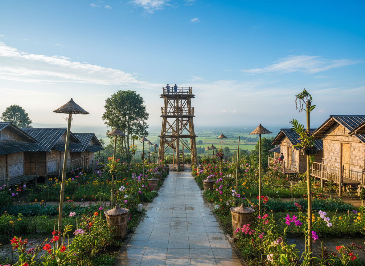 Mawlynnong Village
