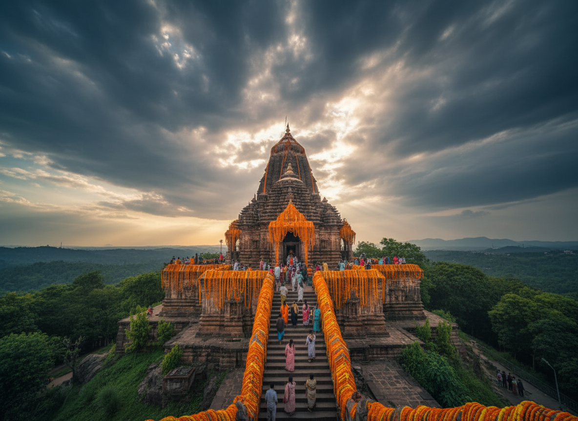 Kamakhya Temple — ancient Shakti temple atop Nilachal Hill, Guwahati