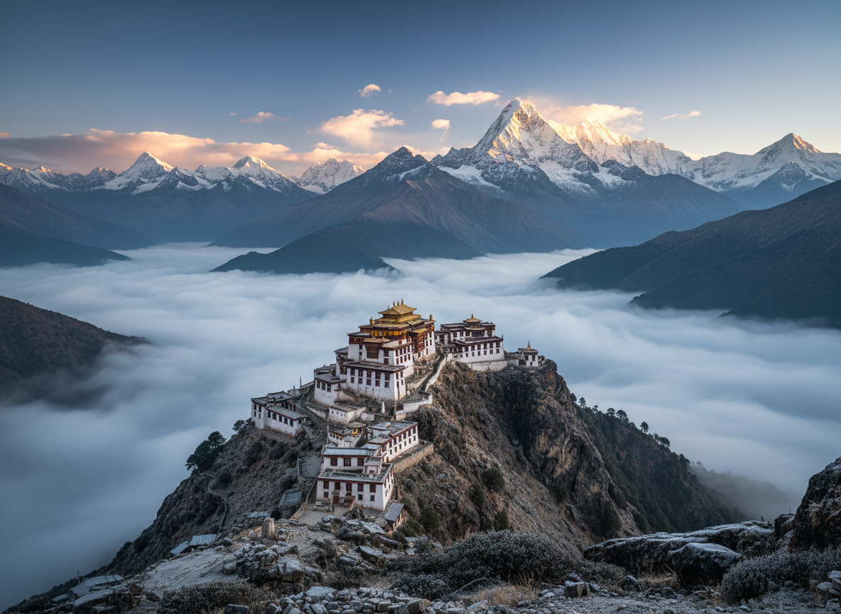 Arunachal Pradesh – high Himalayan mountains and monasteries