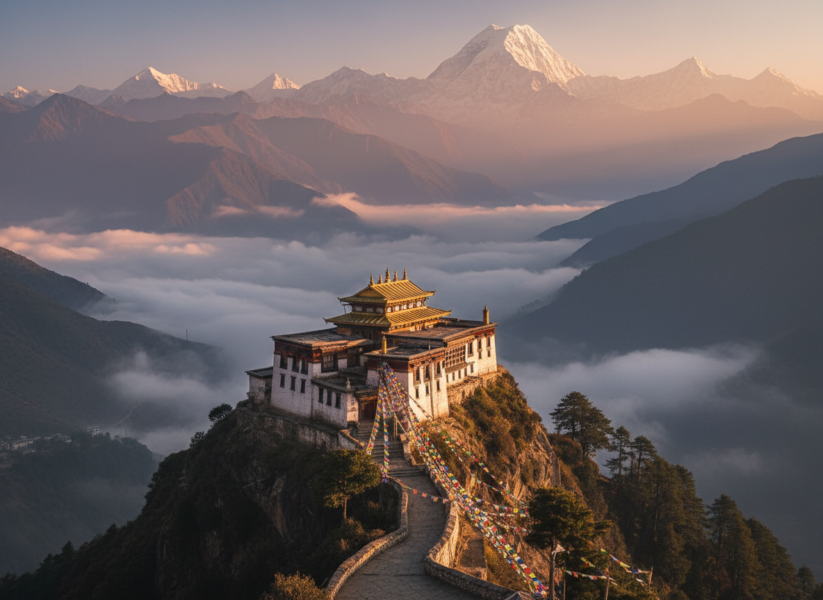 Tawang Monastery in Arunachal Pradesh, India