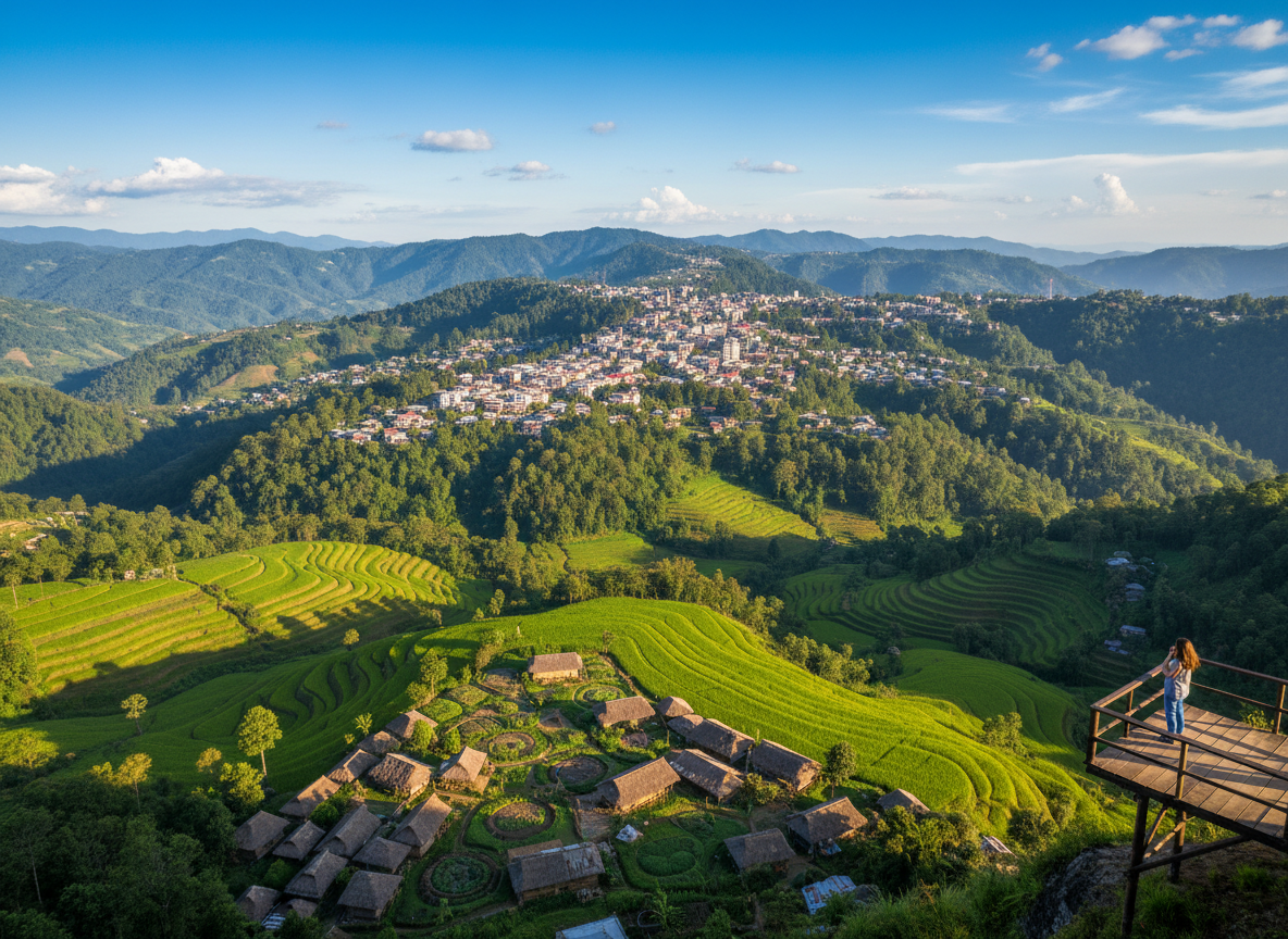 Mizoram Explorer — highland villages and panoramic hill views